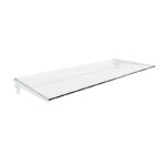 Kit tablette de gondole en verre